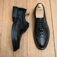 Men Pointed Wedding Formal Oxford Shoes Crocodile pattern Black brown Casual Platform Homecoming Dress Footwear 38-46
