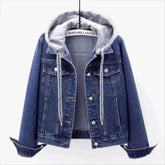 2025 Spring Autumn New Vintage Denim Jacket Women&