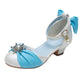 Toddler Slippers Size 3 Trendy Elegant Bowknot High Heel Shoes For Gir