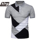 KB Men Polo Men Shirt Short Sleeve Polo Shirt Contrast Color Polo New Clothing Summer Streetwear Casual Fashion Men tops ShedPoundsPortal