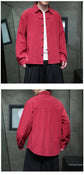 Mens Linen Shirts Casual Streetwear Long Sleeve Turn Down Collar Summer Beach Vacation Hawaiian Shirts M-5XL Plus Size Men Tops ShedPoundsPortal
