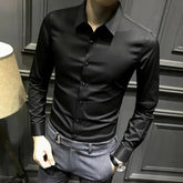 Clothes Business Male Top Plain with Print Men&