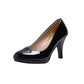 High Heels Shoes Women White Wedding Shoes Thick High Heels Fashion Party Pumps Footwear Black Red Big Size 34-42