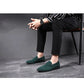 Fashion Man Casual Shoes Suede Genuine Leather Slip-on Light Comfortable Driving Loafers Moccasins For Men Party Wedding Flat