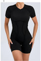 Short Jumpsuit Gym Clothes For Women Sportswear Fitness Overalls Backless Scrunch Booty Yoga Suit Sports Set Outfit ShedPoundsPortal