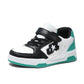 2025 Blue Skateboard Shoes Kids Sneakers Boys Comfortable Leather Casu