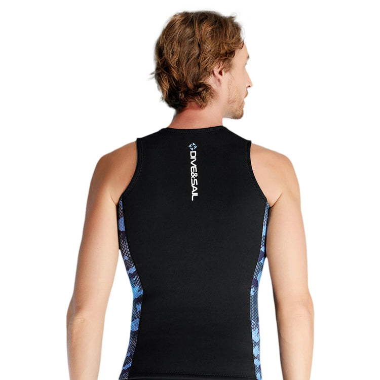Men Wetsuit Vest Surfing  Water Sports Swimsui Vest Diving Sleeveless Vest for Canoeing Swimming Men Swimsui Vest ShedPoundsPortal