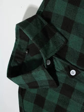 Mens Shirts Single Breaste Classic Plaid Smart Casual Flannel Shirt Long Sleeved Chest Two Pockets Design Spring Autumn Men Tops ShedPoundsPortal
