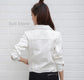 Jeans Jacket and Coats for Women 2025 Autumn Candy Color Casual Short Denim Jacket Korean Coats Women  Jeans Jacket  Clothes ShedPoundsPortal