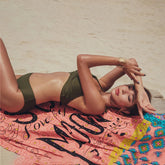 Summer Sexy Swimming Two-Piece Suits for Women High Waist Bikini Set Push Up Bikinis Swimsuits Female Beachwear Bathing Swimwear ShedPoundsPortal