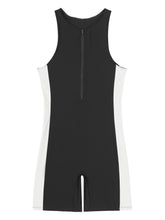 Summer Men One-piece Swimwear Swimsuit Sleeveless Front Zipper Swimming Shorts Bodysuit Triathlon Wetsuit Bathing Suit Beachwear ShedPoundsPortal