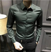 Clothes Business Male Top Plain with Print Men&