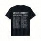 Jesus Christ Miracles Tour Graphic T-Shirt - Soft Cotton, Crew Neck, Men&