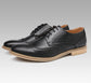Mens Comfortable Dress Shoes New Leather Brogue Mens Flats Casual British Style Men Oxfords Fashion Formal Shoes Wedding Shoes