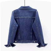 2025 Spring Autumn New Vintage Denim Jacket Women&