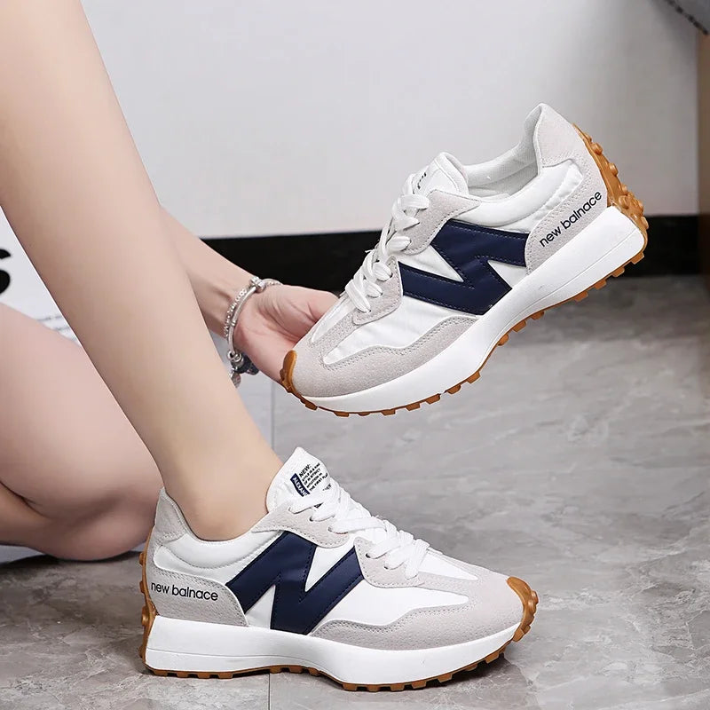 Women Sneakers 2025 New Spring Autumn Brand Luxury Vulcanize Shoes Casual Footwear Zapatillas Mujer Light Flat Breathable Shoes ShedPoundsPortal