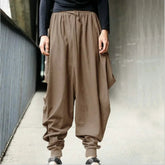 Mens Pants Loose Bloomers Retro Casual Fashion Design Cool Harem Trousers ShedPoundsPortal
