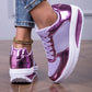 Sneakers For Women Fashion Glitter Girls Women&