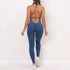 Women Sporty Jumpsuits Fitness Yoga Overalls with Padding Workout Clothes for Women Gym Set Women Bodysuit Sportswear Playsuit ShedPoundsPortal