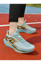 Carbon Plate Marathon Men Sports Running Shoes Air Cushion Lightweight Women Athletic Gym Sneakers Hiking Jogging Footwear