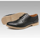 Mens Comfortable Dress Shoes New Leather Brogue Mens Flats Casual British Style Men Oxfords Fashion Formal Shoes Wedding Shoes