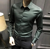 Clothes Business Male Top Plain with Print Men&