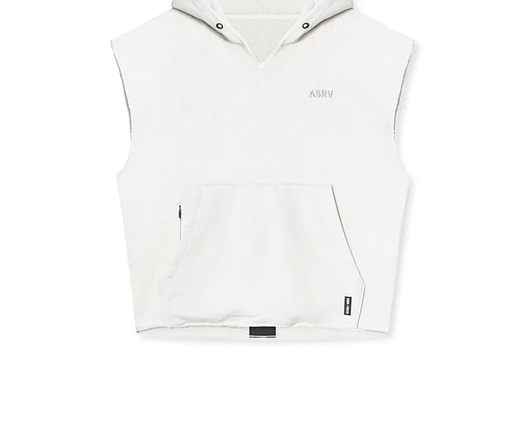 Mens Brand Gyms Clothing Bodybuilding Hooded Tank Top Cotton Sleeveless Vest Sweatshirt Fitness Workout Sportswear Tops Male ShedPoundsPortal
