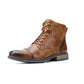 Size 7~13 Retro Men Boots 2025 Fashion Comfortable  Spring Leather Boots