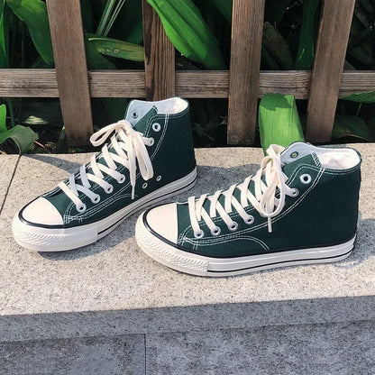 high-top canvas sneakershigh-top canvas sneakershigh-top canvas sneakers