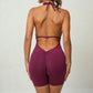 Sporty Jumpsuit Woman Short Lycra Fitness Overalls with Padding Workout Clothes for Women Gym Sets Womens Outfits Sportswear New ShedPoundsPortal