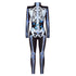 Robot Punk Jumpsuit Catsuit Sexy Female Women Cosplay Costume Skeleton Cyberpunk Steampunk Zentai Suit Halloween Bodysuit ShedPoundsPortal
