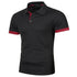 New Mens Short Sleeve Polo Shirt Solid Color Streetwear Lightweight Lapel Tshirts for Men Summer Jogging Sport Tops ShedPoundsPortal