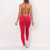 Women Sporty Jumpsuits Fitness Yoga Overalls with Padding Workout Clothes for Women Gym Set Women Bodysuit Sportswear Playsuit ShedPoundsPortal