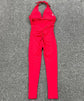 New Sporty Yoga Jumpsuit Woman Short Fitness Overalls with Padding Workout Clothes for Women Gym Sets Womens Outfits Sportswear ShedPoundsPortal
