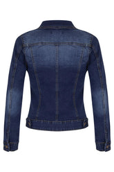 Women Denim Coat Coats Turn Down Collar Spring Maxi Jacket Open Stitch Streetwear Single Breasted Casual Jackets Biker Punk ShedPoundsPortal