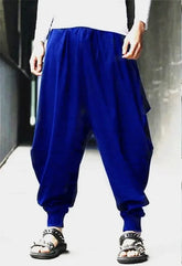 Mens Pants Loose Bloomers Retro Casual Fashion Design Cool Harem Trousers ShedPoundsPortal