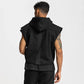 Mens Brand Gyms Clothing Bodybuilding Hooded Tank Top Cotton Sleeveless Vest Sweatshirt Fitness Workout Sportswear Tops Male ShedPoundsPortal