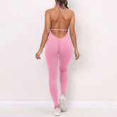 Sporty Jumpsuit Woman Short Lycra Fitness Overalls with Padding Workout Clothes for Women Gym Sets Womens Outfits Sportswear New ShedPoundsPortal