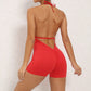 Women Sporty Jumpsuits Fitness Yoga Overalls with Padding Workout Clothes for Women Gym Set Women Bodysuit Sportswear Playsuit ShedPoundsPortal