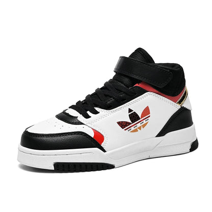 Cuhk kids high top combat basketball shoes boys student sports rebound