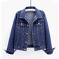 2025 Spring Autumn New Vintage Denim Jacket Women&