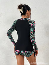 Female Swimsuit With Long Sleeves Swimwear Sports Surfing Tankini Set Beachwear Two-Piece Bathing Suits Pool Women Swimming Suit ShedPoundsPortal