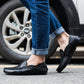 Summer Fashion Men Loafers Italian Casual Luxury Brand Men Shoes Genuine Leather Moccasins Light Breathable Slip on Boat Shoes