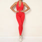 Women Sporty Jumpsuits Fitness Yoga Overalls with Padding Workout Clothes for Women Gym Set Women Bodysuit Sportswear Playsuit ShedPoundsPortal