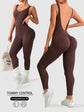 one pieces Jumpsuit Sportswear Woman Gym Jumpsuits Sport Pants Woman Clothing Yoga Clothes Female Fitness Overalls Leggings ShedPoundsPortal