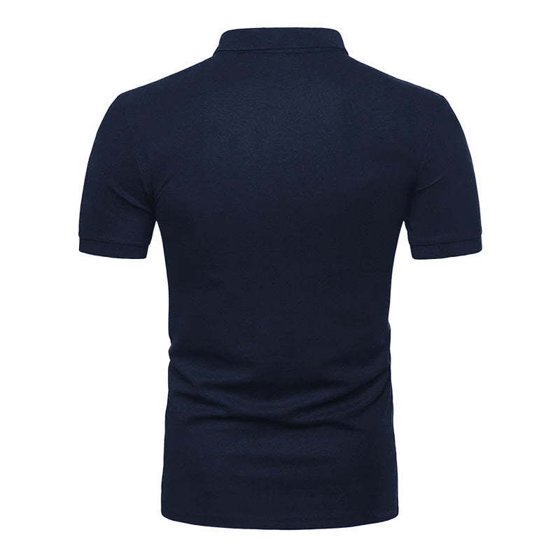 KB Men Polo Men Shirt Short Sleeve Polo Shirt Contrast Color Polo New Clothing Summer Streetwear Casual Fashion Men tops ShedPoundsPortal