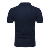 KB Men Polo Men Shirt Short Sleeve Polo Shirt Contrast Color Polo New Clothing Summer Streetwear Casual Fashion Men tops ShedPoundsPortal