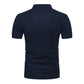 KB Men Polo Men Shirt Short Sleeve Polo Shirt Contrast Color Polo New Clothing Summer Streetwear Casual Fashion Men tops ShedPoundsPortal