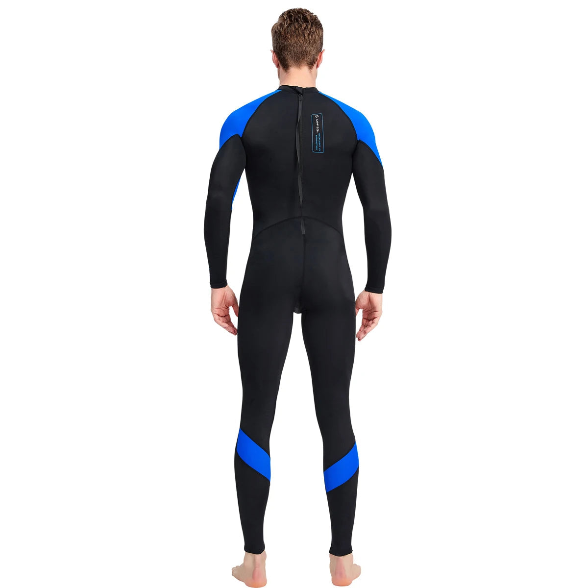 Men Long Sleeve Quick Dry Swimming Suit Adult Nylon Uv Protection Snorkeling Surfing Wetsuit Water Sports One-piece Diving Suit ShedPoundsPortal