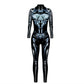 Robot Punk Jumpsuit Catsuit Sexy Female Women Cosplay Costume Skeleton Cyberpunk Steampunk Zentai Suit Halloween Bodysuit ShedPoundsPortal